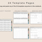 Digital Project Planner - Landscape - Muted