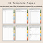 Digital Homeschool Planner - Bright