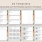 Digital Cross Stitch Planner - Boho