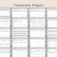 DIY Digital Planner - Portrait - Boho