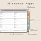 Digital Appointment Planner - Boho