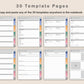 Digital Camping Planner - Spring