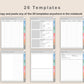 Digital Crochet Planner - Pastel