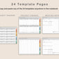 Digital Project Planner - Landscape - Boho