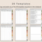 Digital Sewing Planner - Boho