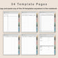 Digital Homeschool Planner - Muted