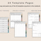 Digital Project Planner - Portrait - Muted