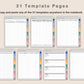 Digital Social Media Planner - Spring