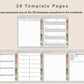Digital Reading Planner - Portrait - Neutral