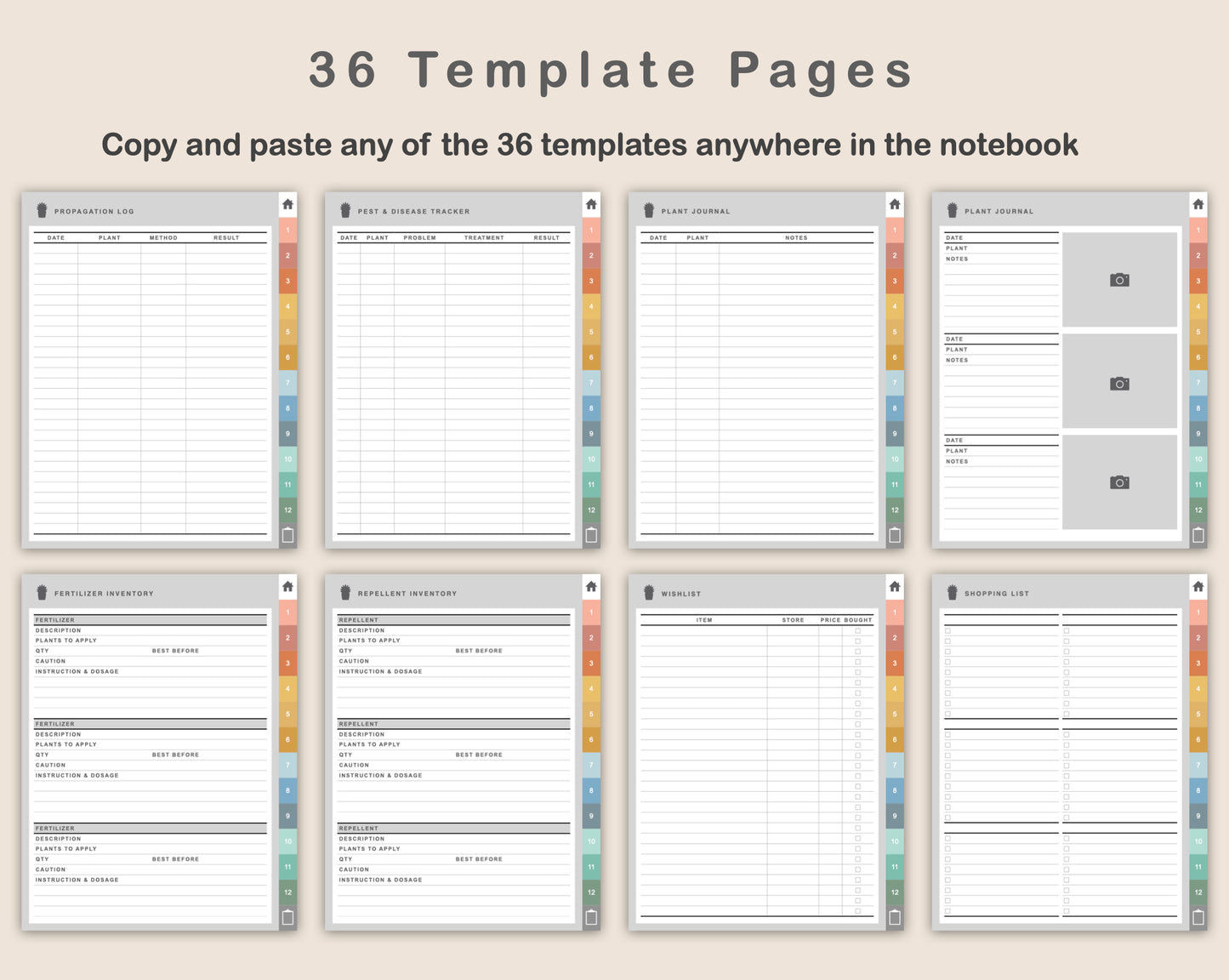 Digital Plant Planner - Boho