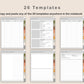 Digital Crochet Planner - Boho