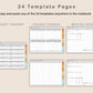Digital Project Planner - Landscape - Autumn
