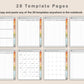 Digital Cleaning Planner - Autumn
