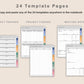Digital Project Planner - Portrait - Spring