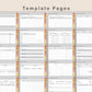 DIY Digital Planner - Portrait - Autumn