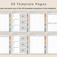 Digital Wardrobe Organizer - Boho