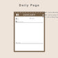 Digital Photo a Day Journal - Muted
