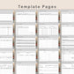 DIY Digital Planner - Portrait - Muted