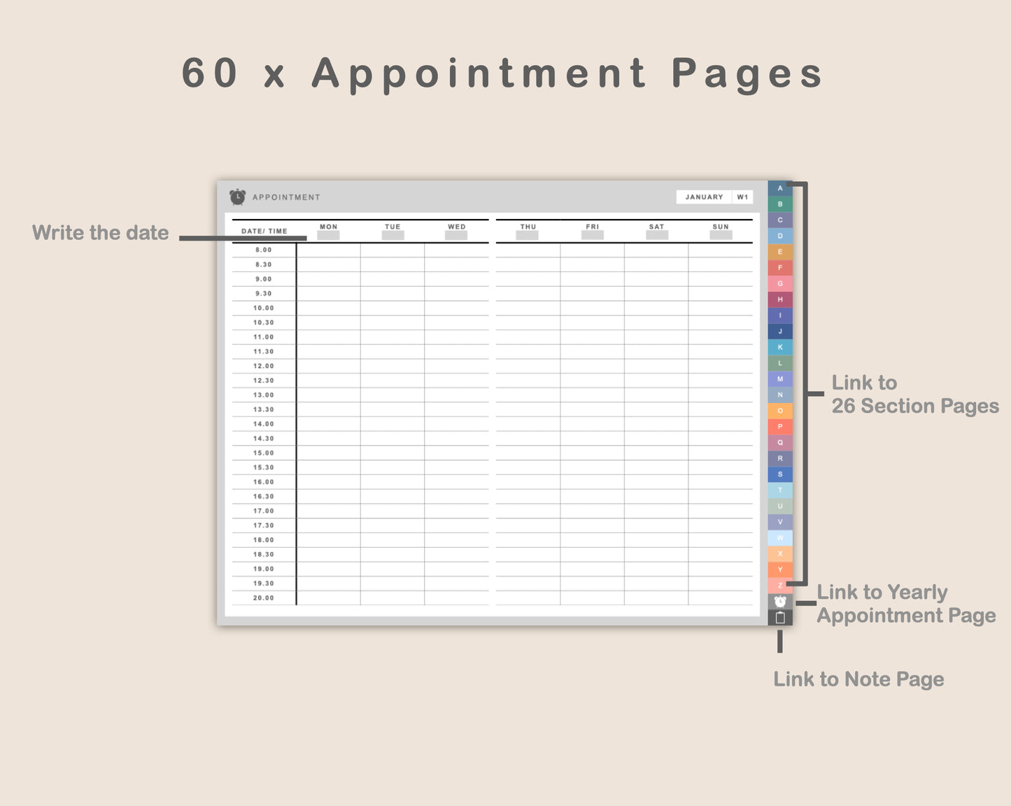 Digital Client Book - Landscape - Spring
