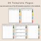 Digital Child Custody Planner - Bright