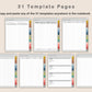 Digital Social Media Planner - Modern