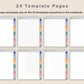 Digital Essential Oil Planner - Spring