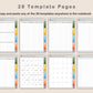 Digital Cleaning Planner - Bright