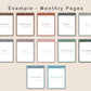 Digital 5 Year Journal - Muted