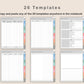 Digital Sewing Planner - Pastel
