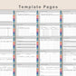 DIY Digital Planner - Portrait - Spring