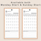 Digital Phone Planner - Brown Coffee