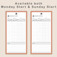 Digital Phone Planner - Autumn