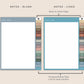 Digital Blog Planner - Muted