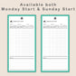 Digital Phone Planner - Colorful
