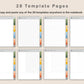 Digital Cleaning Planner - Bright