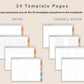 Digital Project Planner - Landscape - Boho