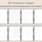 Digital Reading Planner - Portrait - Muted