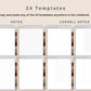 Digital Vocabulary Notebook - Brown Coffee