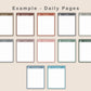 365 Day Journal - Muted