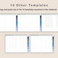 Digital Meeting Notes - Landscape - Classic Blue