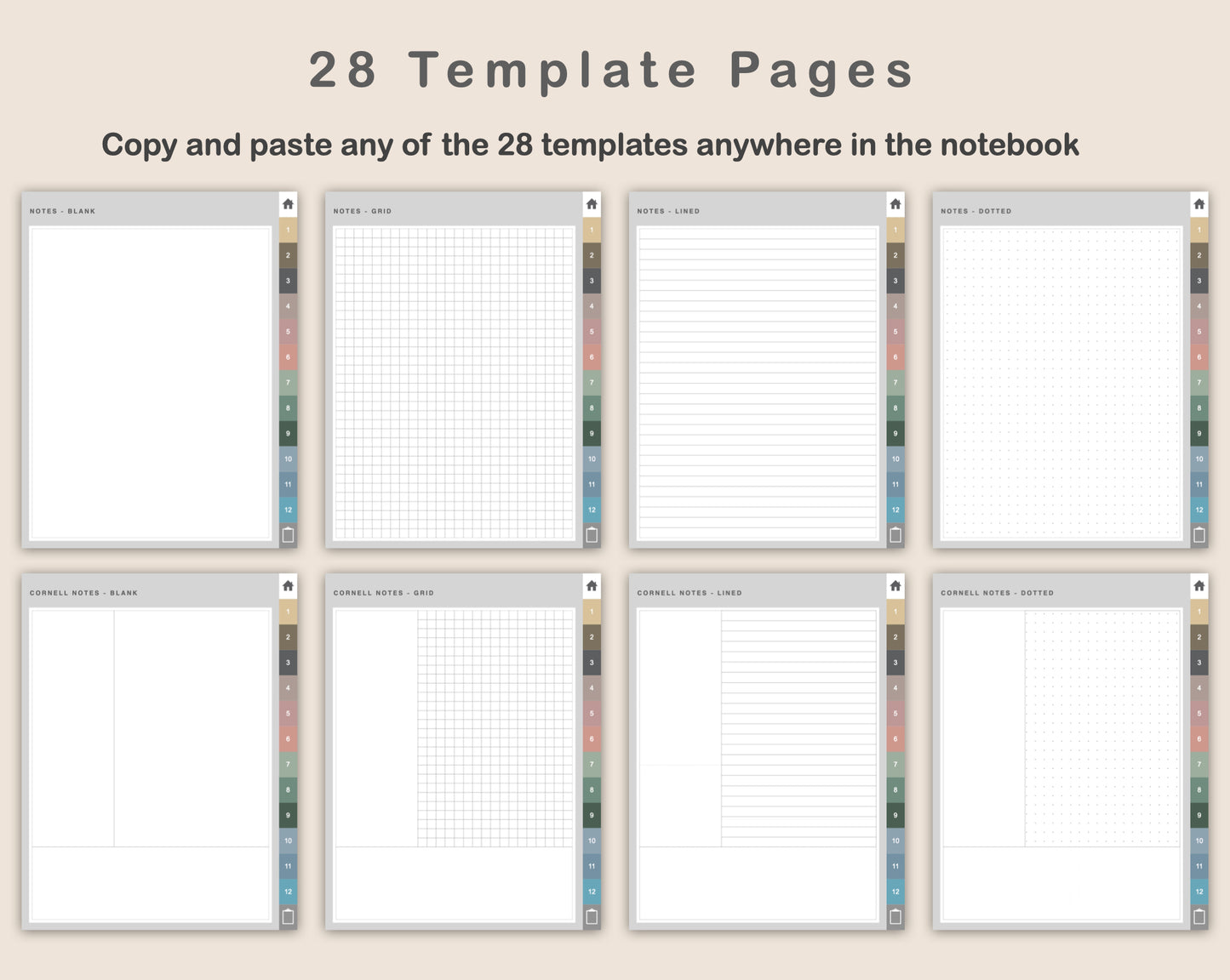 Digital Podcast Planner - Muted