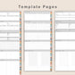 DIY Digital Planner - Landscape - Boho