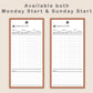 Digital Phone Planner - Brown Coffee