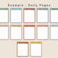 Digital 5 Year Journal - Boho