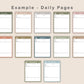 Digital Photo a Day Journal - Neutral