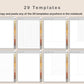 Digital Quilting Planner - Warm