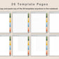 Digital Child Custody Planner - Bright