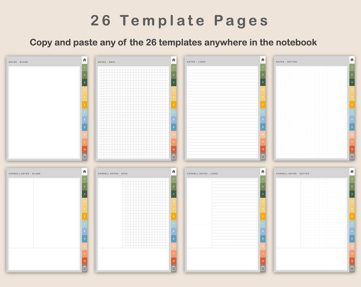 Digital Child Custody Planner - Bright