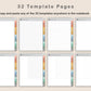 Digital Travel Planner - Portrait - Soft Boho