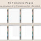 Digital Checkbook Register - Portrait - Muted